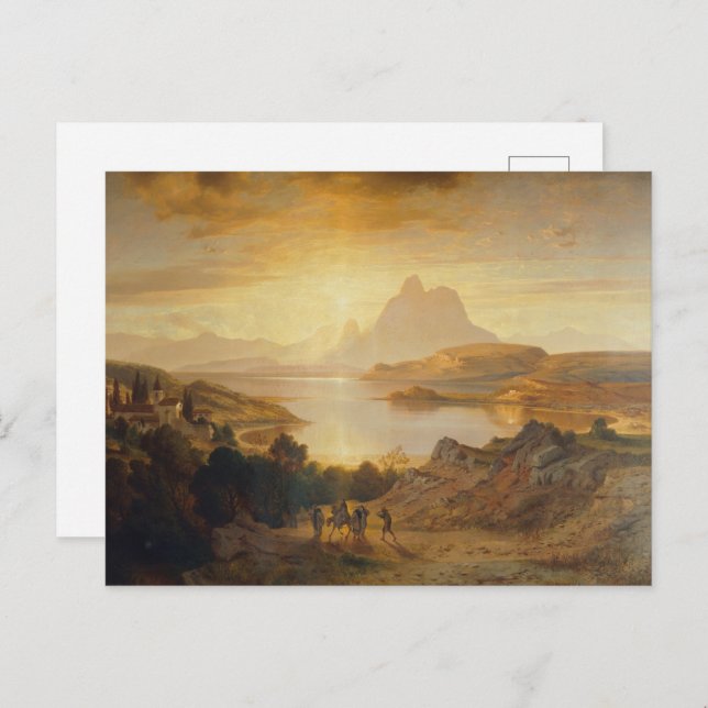 Lago di Lugano – Albert Zimmermann Postcard (Front/Back)