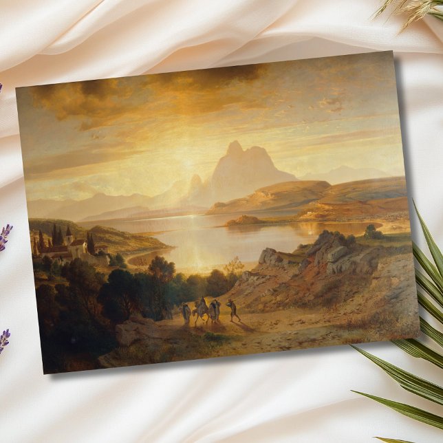 Lago di Lugano – Albert Zimmermann Postcard (Creator Uploaded)