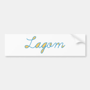 Lagom Bumper Sticker