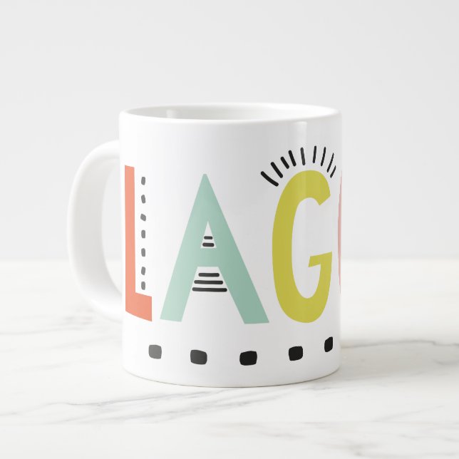 Lagom Colours Speciality Mug (Front Left)