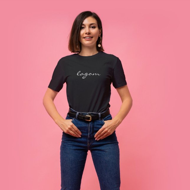 Lagom - just enough - Swedish Women's T-Shirt (Creator Uploaded)