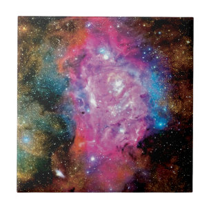 Lagoon Emission Nebula Interstellar Cloud Photo Tile