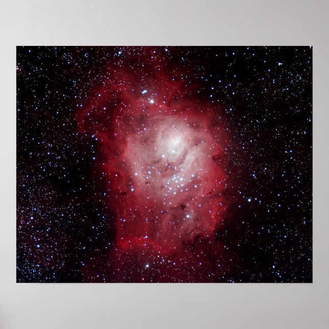 Lagoon Nebula #4 Poster (Front)