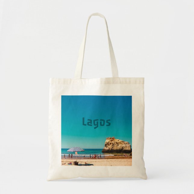 Lagos Beach Tote Bag (Front)