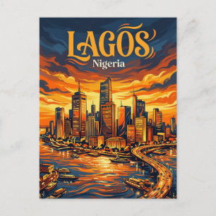 Lagos Island Nigeria Postcard