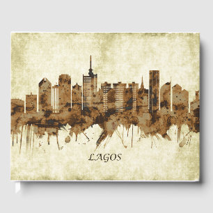 Lagos Nigeria Cityscape Guest Book