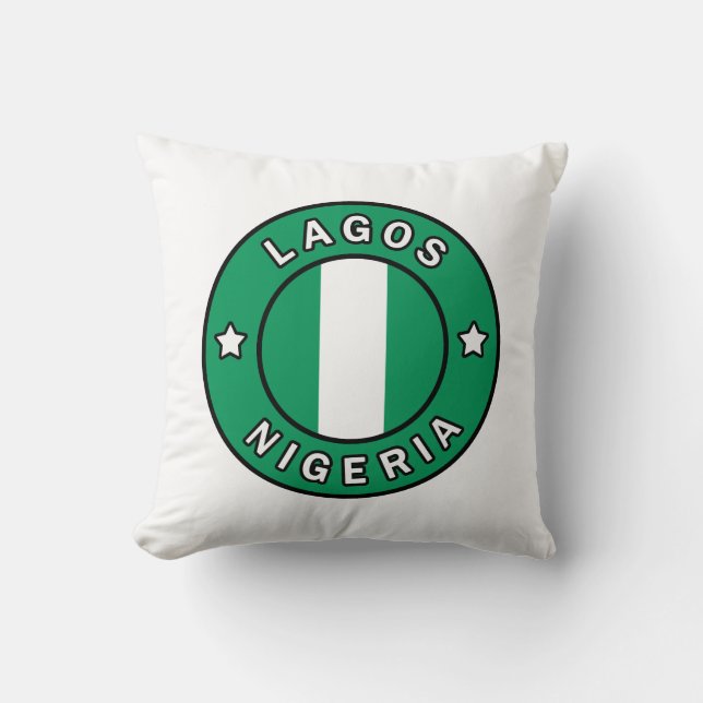 Lagos Nigeria Cushion (Front)