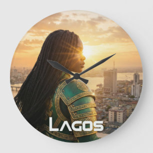 LAGOS - NIGERIA LARGE CLOCK