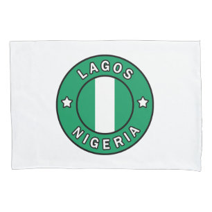 Lagos Nigeria Pillowcase
