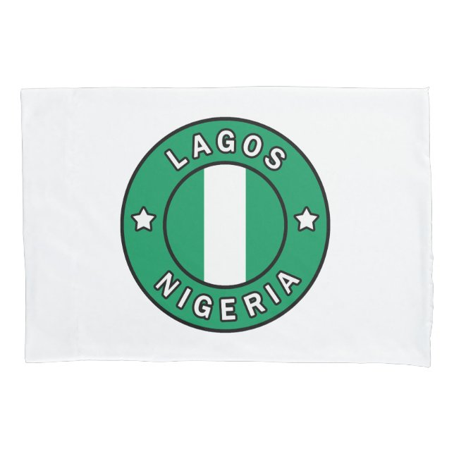 Lagos Nigeria Pillowcase (Front)