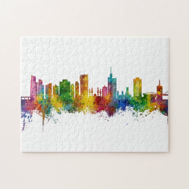 Lagos Nigeria Skyline Jigsaw Puzzle (Horizontal)