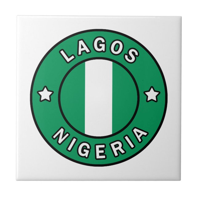 Lagos Nigeria Tile (Front)