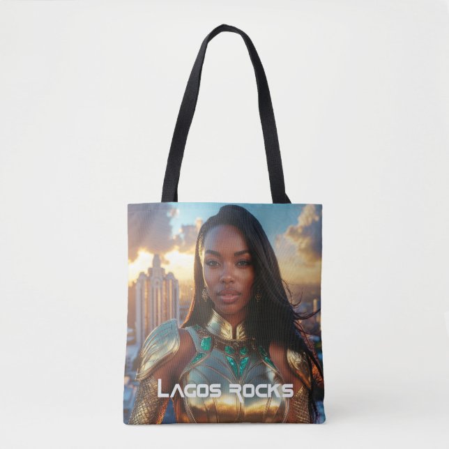 LAGOS - NIGERIA TOTE BAG (Front)