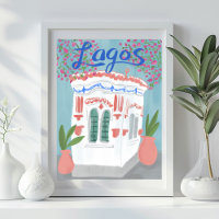 Lagos Portugal Quiosque Algarve Cute Handmade Art