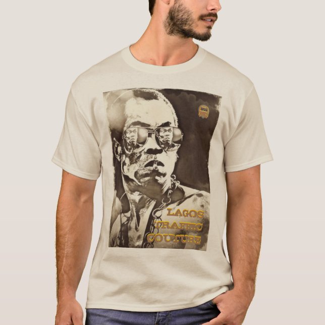 LAGOS TRAFFIC COUTURE SIGNATURE FELA SUNGLASSES T-Shirt (Front)