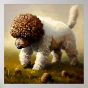 Lagotto Romagnolo Dog Poster