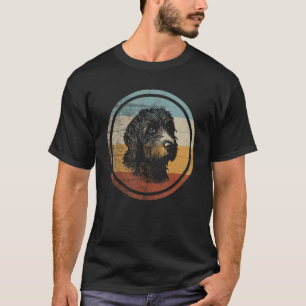 Lagotto Romagnolo Dog Retro Vintage Design T-Shirt