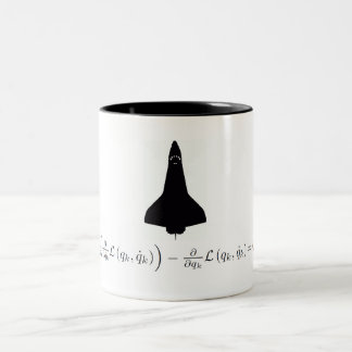 Lagrange's Equation Two-Tone Coffee Mug