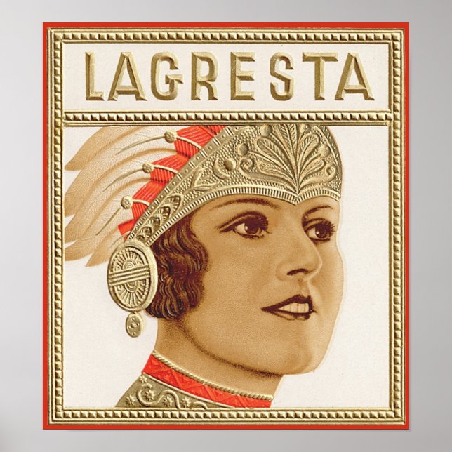 Lagresta Cigar Label Poster (Front)