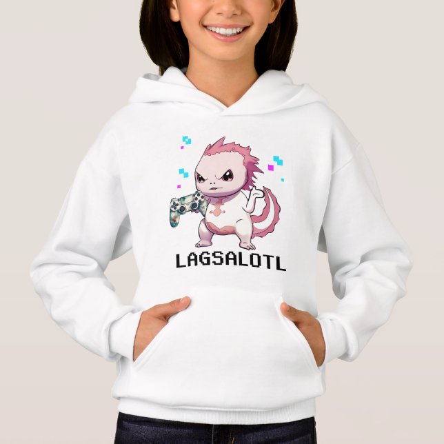 Lagsolotl Gaming Axolotl Girls (Front)