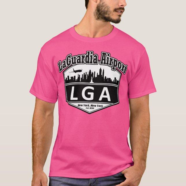 Laguardia Airport Code T-Shirt (Front)