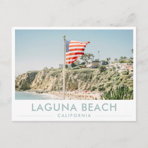 Laguna Beach California Orange County Postcard