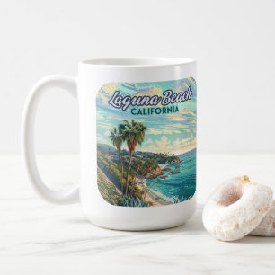 Laguna Beach California Orange County Vintage  Coffee Mug