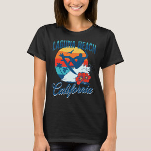 Laguna Beach California Surf Summer Vacation Vinta T-Shirt