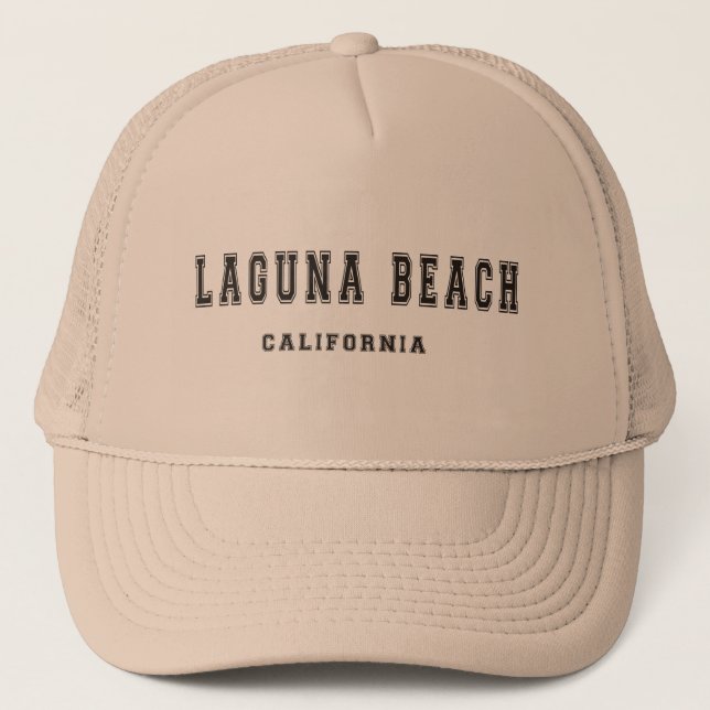 Laguna Beach California Trucker Hat (Front)