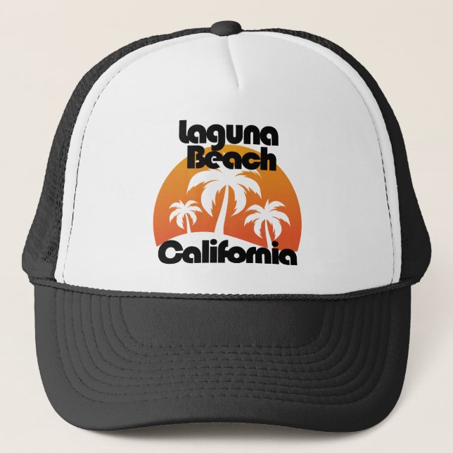 Laguna Beach,California Trucker Hat (Front)