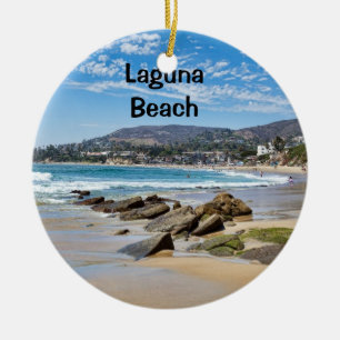 Laguna Beach Holiday Ceramic Tree Decoration