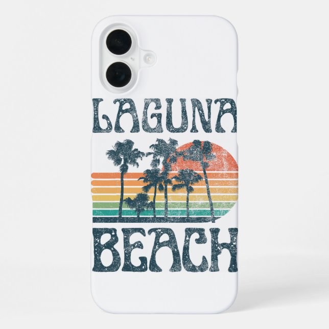 Laguna Beach iPhone Case (Back)