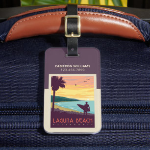 Laguna Beach Laguna Beach Luggage Tag
