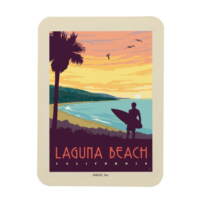 Laguna Beach | Laguna Beach Magnet (Vertical)