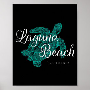 Laguna Beach Men Women Kids Poster