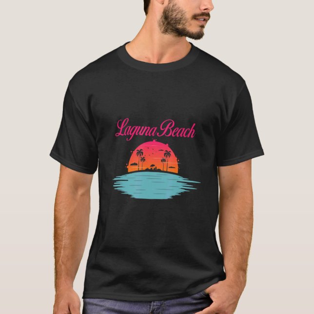 Laguna Beach Orange County California Summer Vacat T-Shirt (Front)