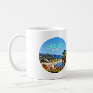 Laguna Beach Orange County California Vintage Coffee Mug