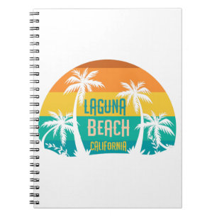 Laguna Beach Retro Notebook