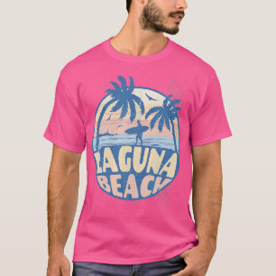 Laguna California Beach Surf Summer Vacation Vinta T-Shirt