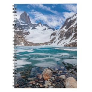 Laguna De Los Tres And Mount Fitzroy Notebook