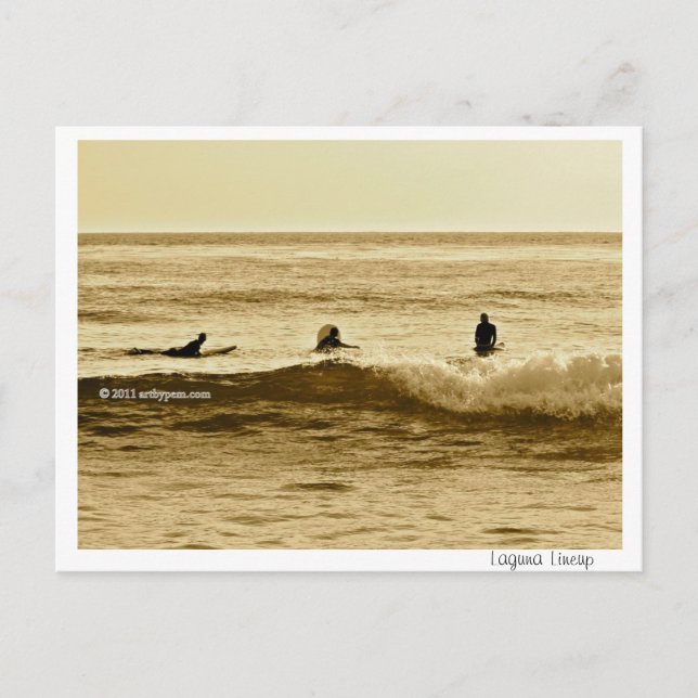 Laguna Lineup Postcard (Front)