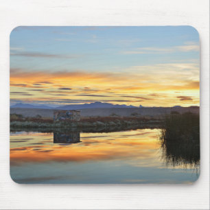 Laguna Nimez Sunset, El Calafate, Argentina Mouse Pad
