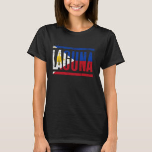 LAGUNA PHILIPPINES WITH ITS PROUD FILIPINO FLAG AN T-Shirt