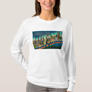 Laguna Seca Raceway, CA - Large Letter Scenes T-Shirt