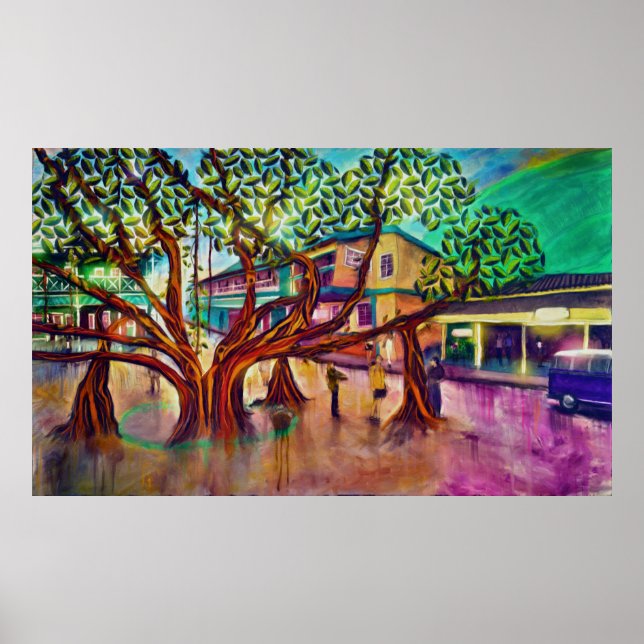 Lahaina Banyan Tree Of Life Poster (Front)
