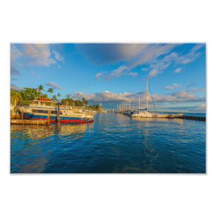 Lahaina Harbour Photo Print