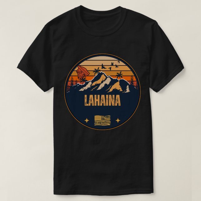 Lahaina, Hawaii T-Shirt (Design Front)