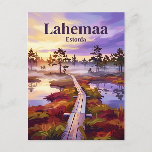 Lahemaa National Park Estonia Postcard (Front)