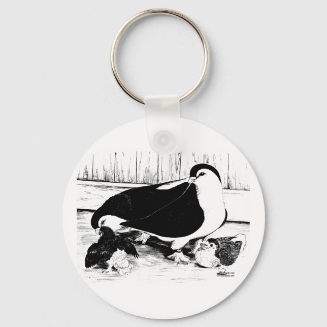 Lahore Pigeons 1980 Key Ring (Front)