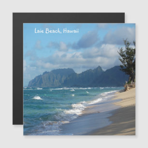 Laie Beach Hawaii  Card